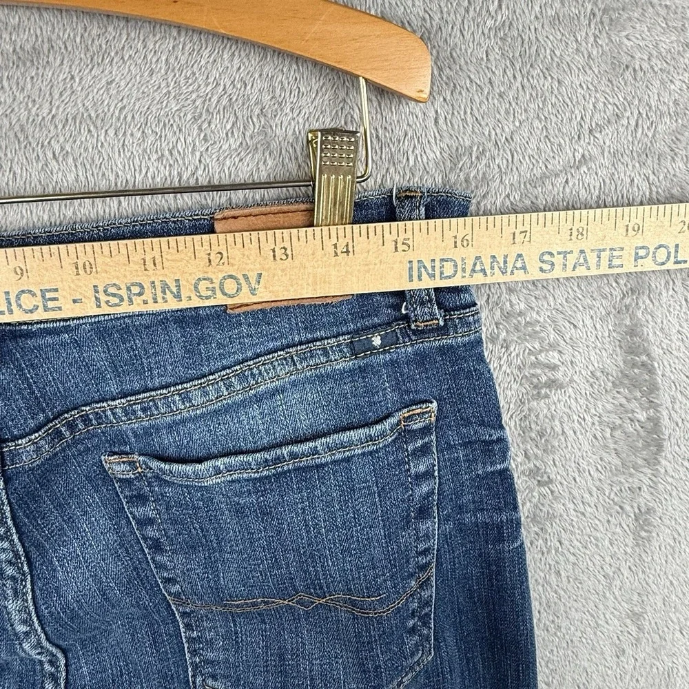 Lucky Brand Sienna Cigarette Jeans Womens‎ 6 Dark Wash Y2K Skinny Whiskers